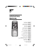 Daikin G17 Operating Manual preview