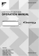 Preview for 1 page of Daikin GTKC48UV16W3 Operation Manual