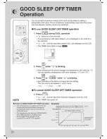 Предварительный просмотр 22 страницы Daikin GTKJ35TV16UZ Operation Manual