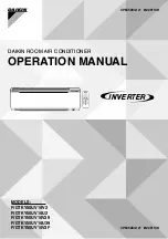 Daikin GTKY50UV16V2 Operation Manual предпросмотр