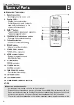 Preview for 4 page of Daikin GTKY50UV16V2 Operation Manual