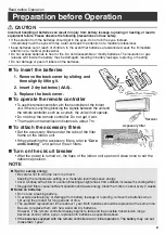 Предварительный просмотр 5 страницы Daikin GTKY50UV16V3 Operation Manual