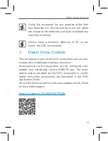 Preview for 13 page of Daikin Home Controls EKRRVATR2BA User Reference Manual