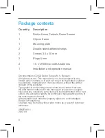 Preview for 6 page of Daikin homecontrols EKRSENDI1BA Installer And User Manual