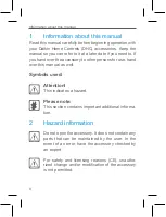 Preview for 8 page of Daikin homecontrols EKRSENDI1BA Installer And User Manual