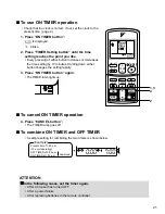 Preview for 22 page of Daikin Inverter CTXS09DVJU Operation Manual