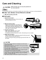 Предварительный просмотр 25 страницы Daikin Inverter CTXS09DVJU Operation Manual