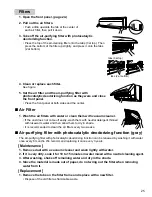 Предварительный просмотр 26 страницы Daikin Inverter CTXS09DVJU Operation Manual