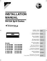 Предварительный просмотр 1 страницы Daikin Inverter FLKS25BVMB Installation Manual