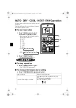 Предварительный просмотр 11 страницы Daikin Inverter FLKS25BVMB Operation Manual