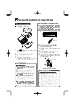 Preview for 9 page of Daikin Inverter FTKD50BSG Operational Manual