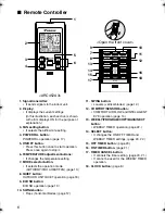 Предварительный просмотр 7 страницы Daikin Inverter FTXL20G2V1B Operation Manual