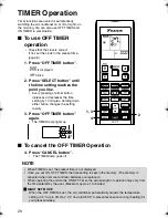 Предварительный просмотр 21 страницы Daikin Inverter FTXL20G2V1B Operation Manual