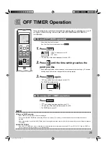 Preview for 21 page of Daikin Inverter FTXS85LVMA Operation Manual