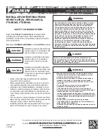 Daikin KEH067A41E(A) Installation Instructions Manual preview
