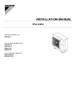 Preview for 1 page of Daikin KPW5E112 Installation Manual