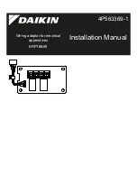 Daikin KRP1BA58 Installation Manual preview