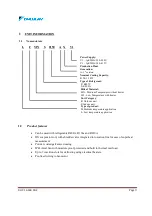 Предварительный просмотр 3 страницы Daikin LFLHS0150AXV1 Operating And Installation Manual