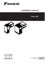 Daikin LMSEY1A09AVM01 Installation Manual preview