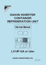 Preview for 1 page of Daikin LX10F10A Service Manual