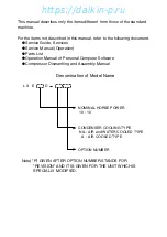 Preview for 2 page of Daikin LXE10D-A12 Service Manual And Parts List