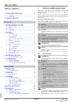 Предварительный просмотр 2 страницы Daikin Madoka Installation And Operation Manual