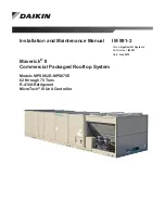 Preview for 1 page of Daikin Maverick II MPS062E Installation And Maintenance Manual