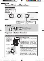 Предварительный просмотр 8 страницы Daikin MC30YBFVM3 Operation Manual