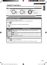 Предварительный просмотр 11 страницы Daikin MC30YBFVM3 Operation Manual