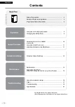 Предварительный просмотр 2 страницы Daikin MC30YVM Operation Manual