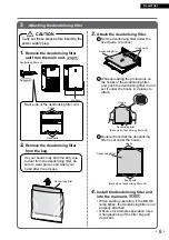 Предварительный просмотр 9 страницы Daikin MC30YVM Operation Manual