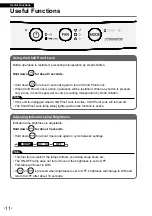 Предварительный просмотр 12 страницы Daikin MC30YVM Operation Manual