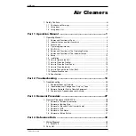 Preview for 2 page of Daikin MC401VE Service Manual