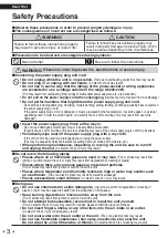 Предварительный просмотр 4 страницы Daikin MC55VBFVM Operation Manual