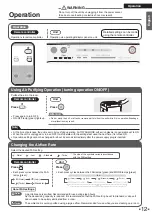 Предварительный просмотр 13 страницы Daikin MC55WVM Operation Manual