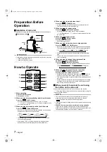 Preview for 8 page of Daikin MC707PVM Operation Manual