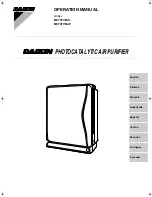 Предварительный просмотр 1 страницы Daikin MC707VM-S Operation Manual