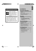 Preview for 3 page of Daikin MC70LBFVM Operation Manual