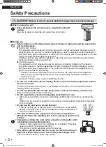 Предварительный просмотр 6 страницы Daikin MC80ZVM Operation Manual