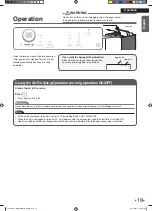 Предварительный просмотр 19 страницы Daikin MC80ZVM Operation Manual