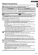 Preview for 3 page of Daikin MCK70YV Operation Manual