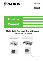 Предварительный просмотр 1 страницы Daikin MKS-T Series Service Manual