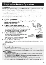 Preview for 5 page of Daikin MTKM50UV16V Operation Manual