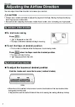 Предварительный просмотр 8 страницы Daikin MTKY50UV16V3A Operation Manual