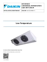 Preview for 1 page of Daikin O-UC12-FEB23-3 Installation & Maintenance