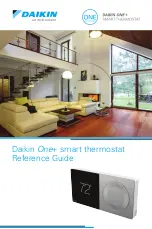 Daikin One+ Reference Manual preview