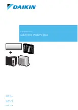 Предварительный просмотр 1 страницы Daikin Perfera ARXM R Series Service Manual