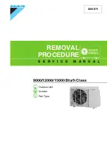 Предварительный просмотр 1 страницы Daikin Quaternity RXG09HVJU Service Manual