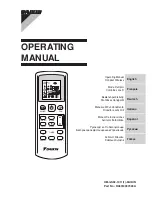 Предварительный просмотр 1 страницы Daikin R08019037090A Operating Manual