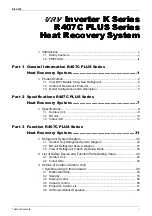 Preview for 2 page of Daikin R407C PLUS Service Manual